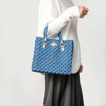 StitchCrafted Garden Bee Crochet Bag